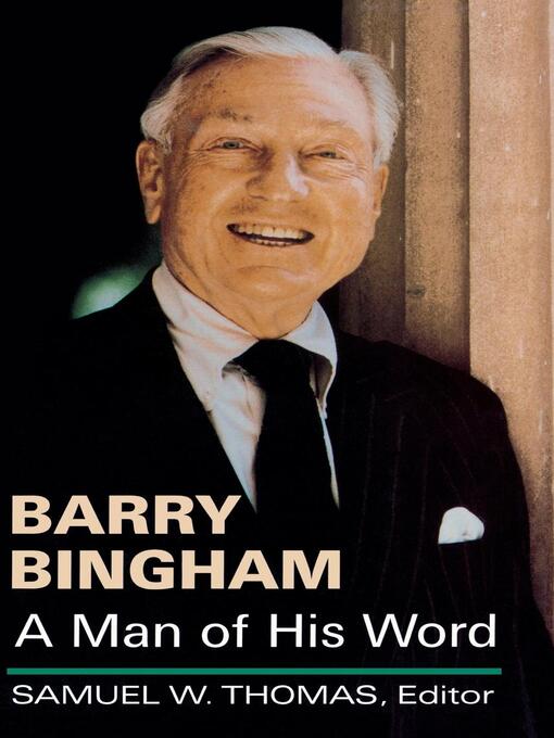 Title details for Barry Bingham by Barry Bingham - Available